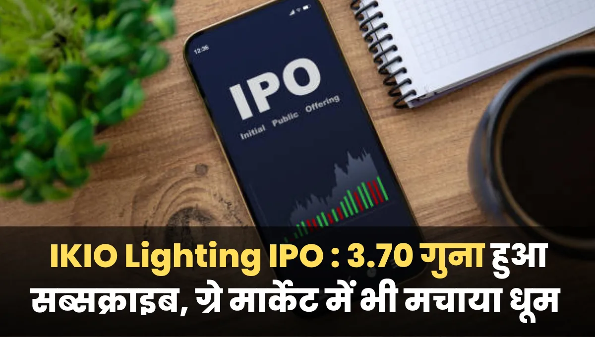 IKIO Lighting IPO Subscription Status