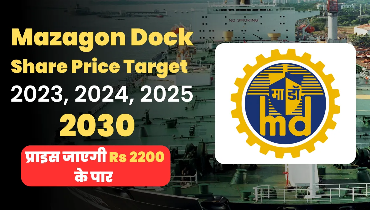 Mazagon Dock Share Price Target 2025, 2023, 2024, 2026, 2027 And 2030